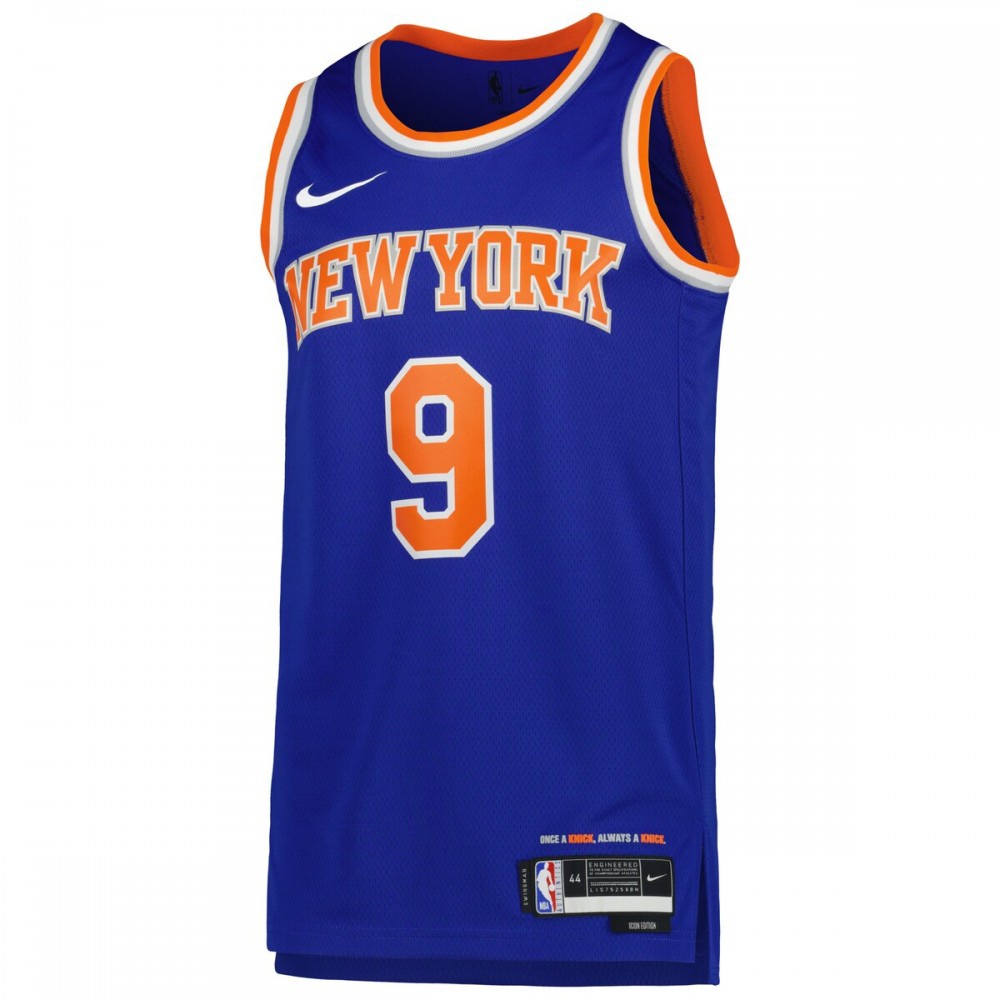 RJ Barrett New York Knicks Unisex 2022/23 Swingman Jersey - Icon Edition - Blue-Pro Kit Vault | Brand New 26/27 Sports Jerseys